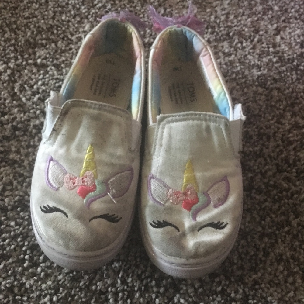 Toms unicorn shoes